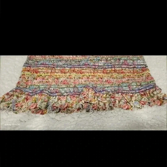 Pink Lily Bodycon Rainbow Scrunch Mini Dress, size medium - Picture 5 of 8